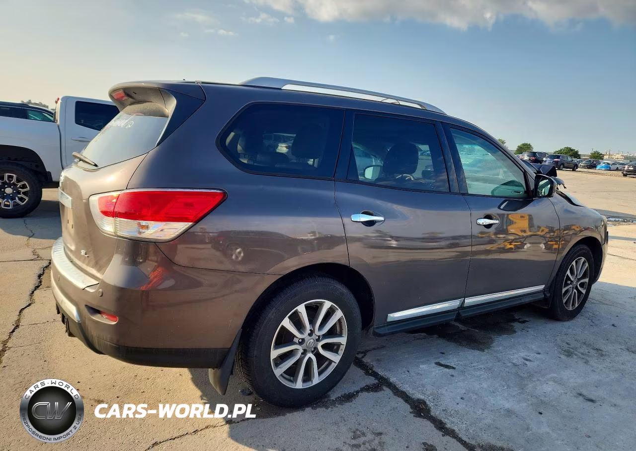 2015 Nissan Pathfinder Sl VIN:5N1AR2MNXFC604413 - 3