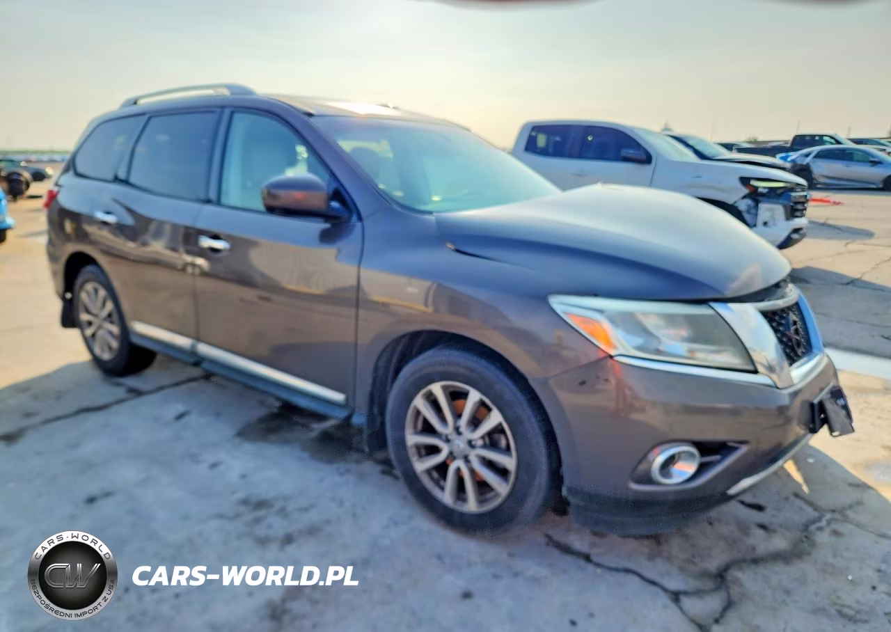 2015 Nissan Pathfinder Sl VIN:5N1AR2MNXFC604413 - 4