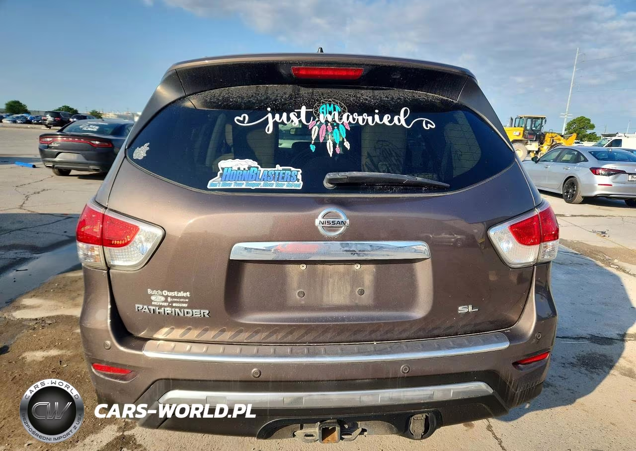 2015 Nissan Pathfinder Sl VIN:5N1AR2MNXFC604413 - 6