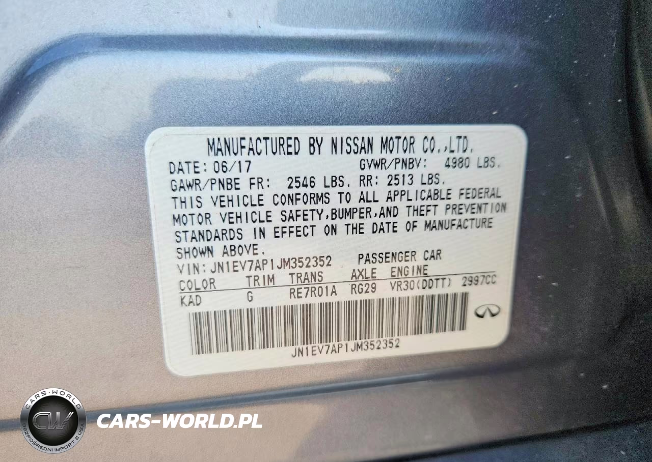 2018 Infiniti Q50 3.0T Luxe VIN:JN1EV7AP1JM352352 - 12