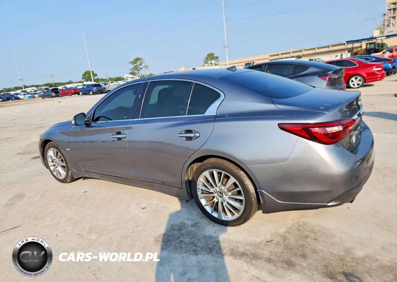 2018 Infiniti Q50 3.0T Luxe VIN:JN1EV7AP1JM352352 - 2