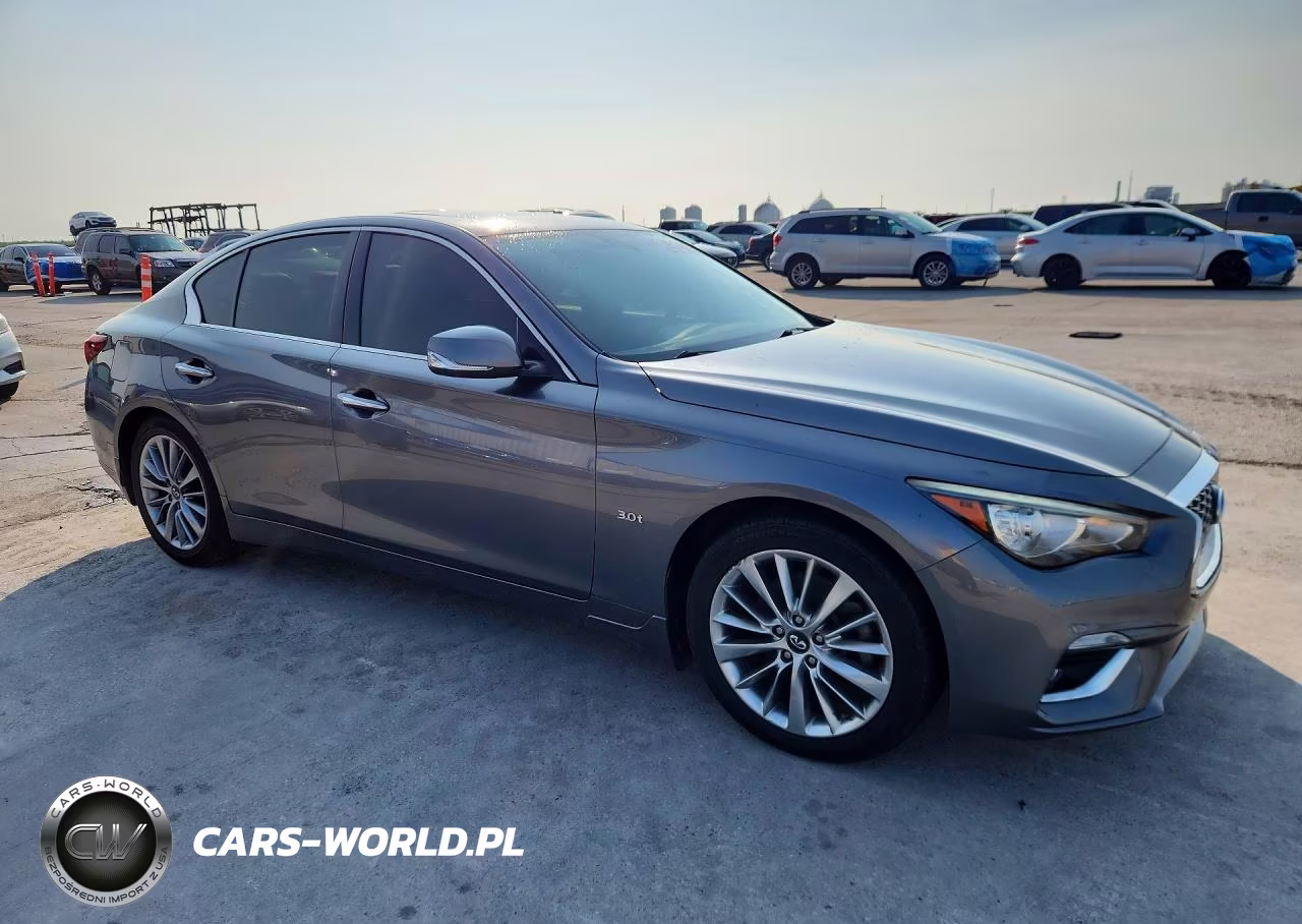 2018 Infiniti Q50 3.0T Luxe VIN:JN1EV7AP1JM352352 - 4