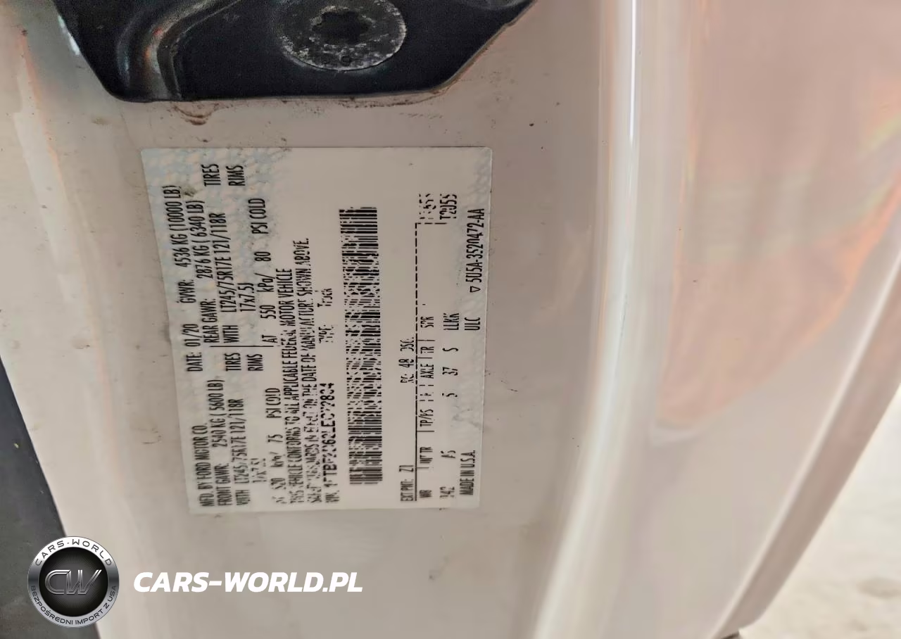 2020 Ford F250 Super Duty VIN:1FTBF2B62LEC72884 - 12