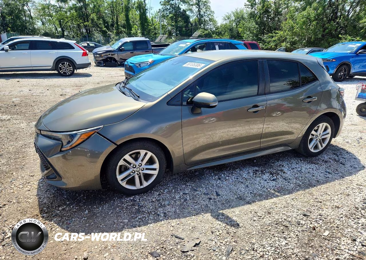 2019 Toyota Corolla Hatchback Se VIN:JTNK4RBE9K3007486 - 1