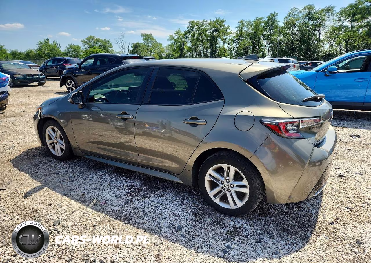 2019 Toyota Corolla Hatchback Se VIN:JTNK4RBE9K3007486 - 2