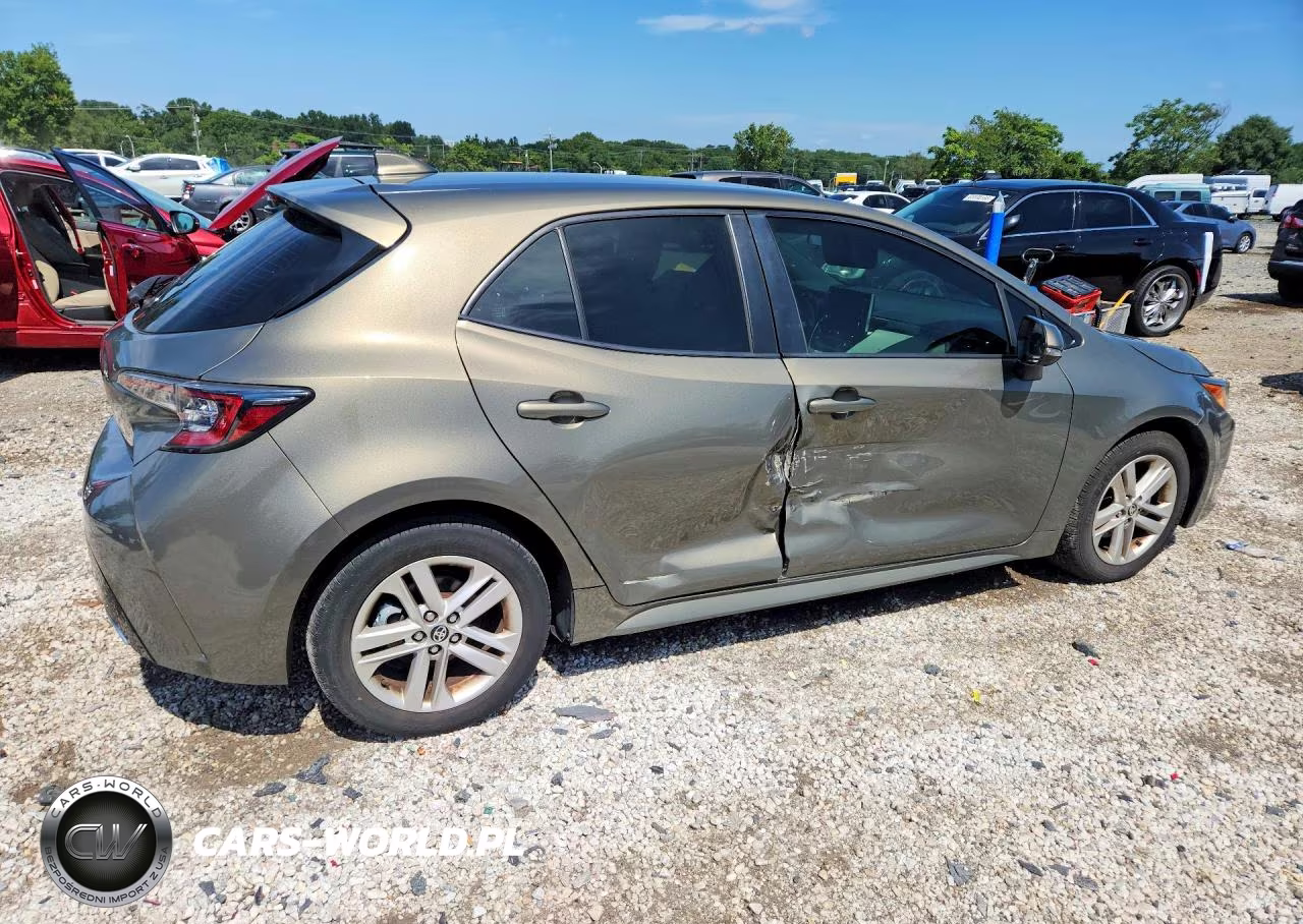 2019 Toyota Corolla Hatchback Se VIN:JTNK4RBE9K3007486 - 3