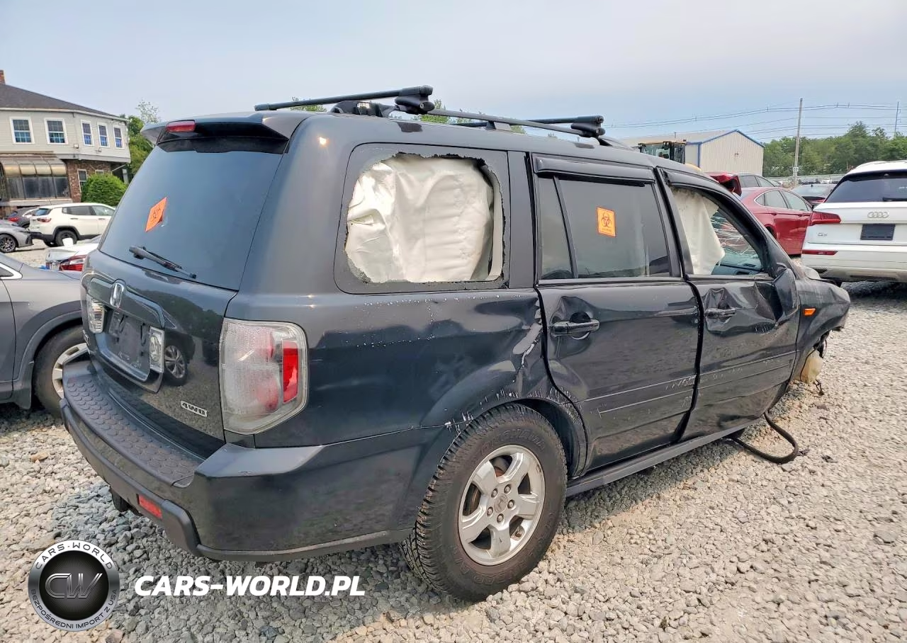 2008 Honda Pilot Exl VIN:5FNYF18548B049450 - 3