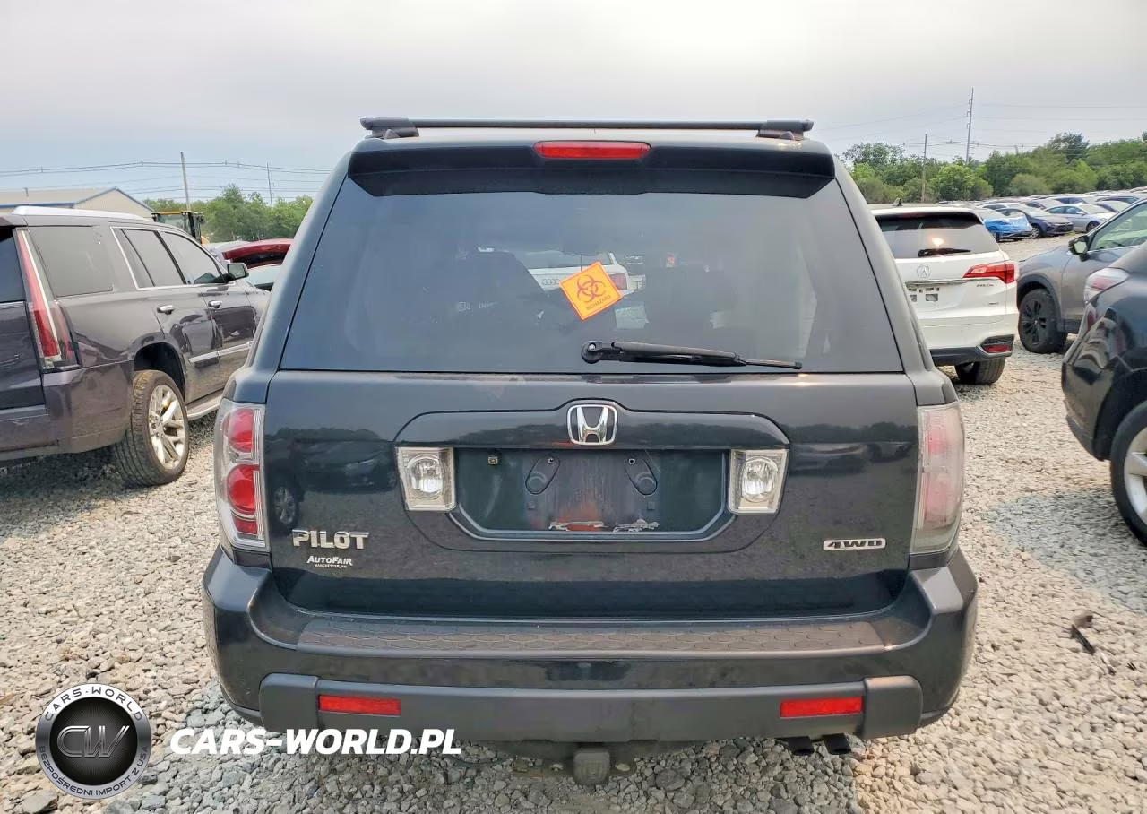 2008 Honda Pilot Exl VIN:5FNYF18548B049450 - 6