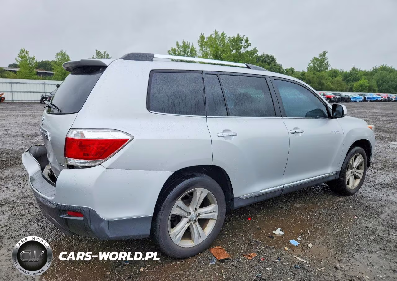 2012 Toyota Highlander Limited VIN:5TDDK3EH7CS144447 - 3