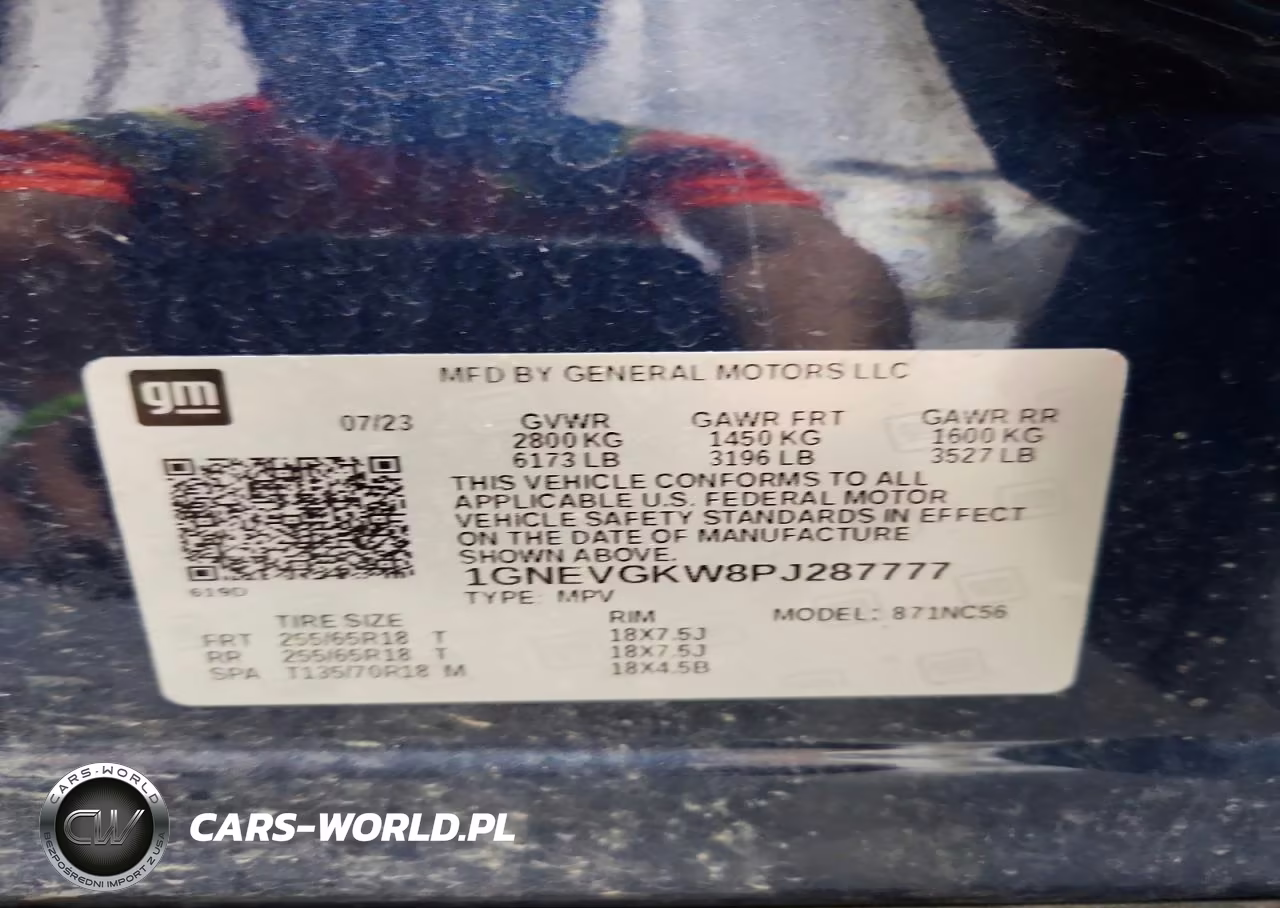 2023 Chevrolet Traverse Lt VIN:1GNEVGKW8PJ287777 - 12