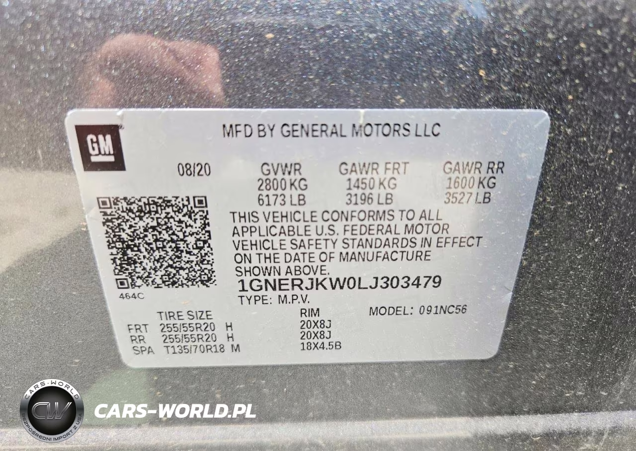 2020 Chevrolet Traverse Rs VIN:1GNERJKW0LJ303479 - 14