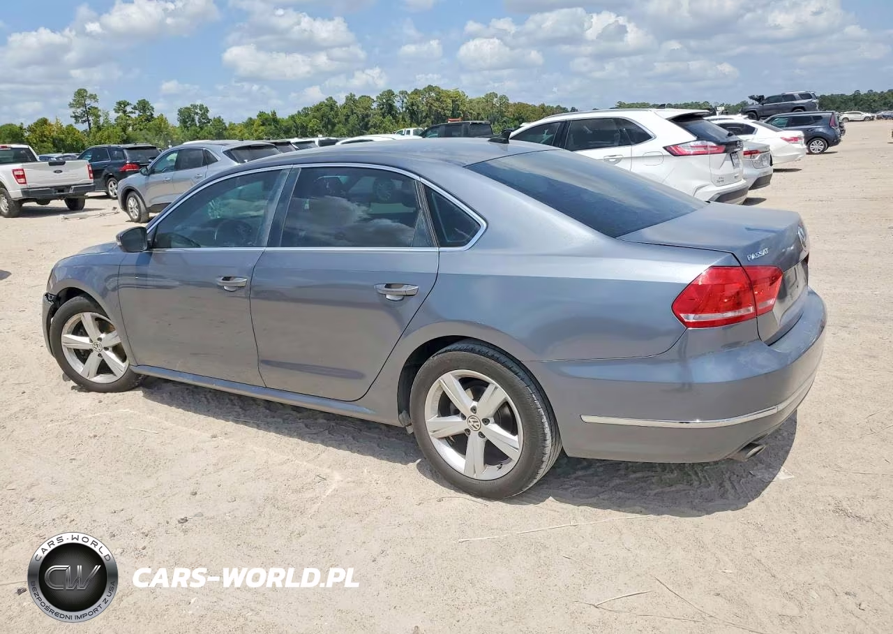 2013 Volkswagen Passat 2.5L Se VIN:1VWBH7A3XDC084610 - 2