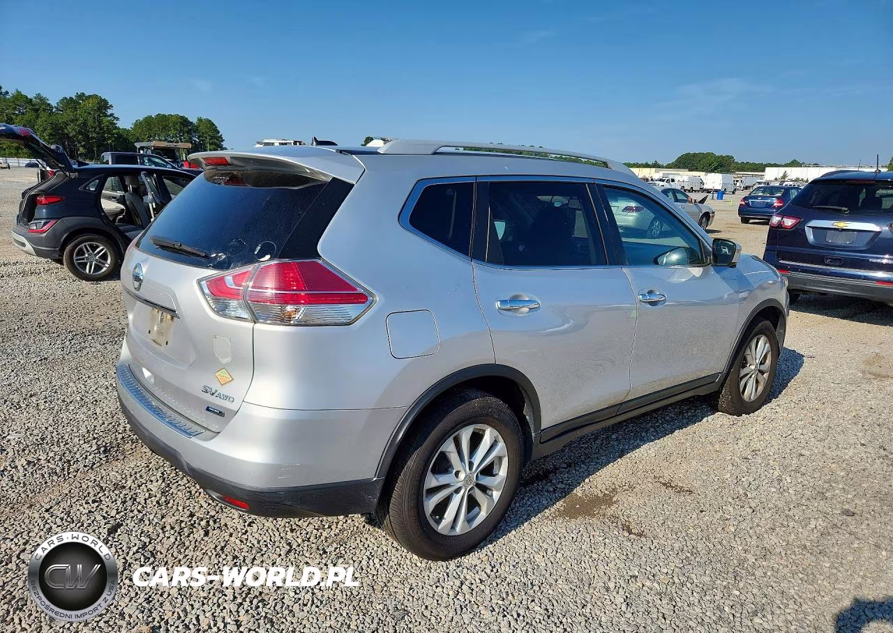 2014 Nissan Rogue Sv VIN:5N1AT2MV4EC794211 - 3
