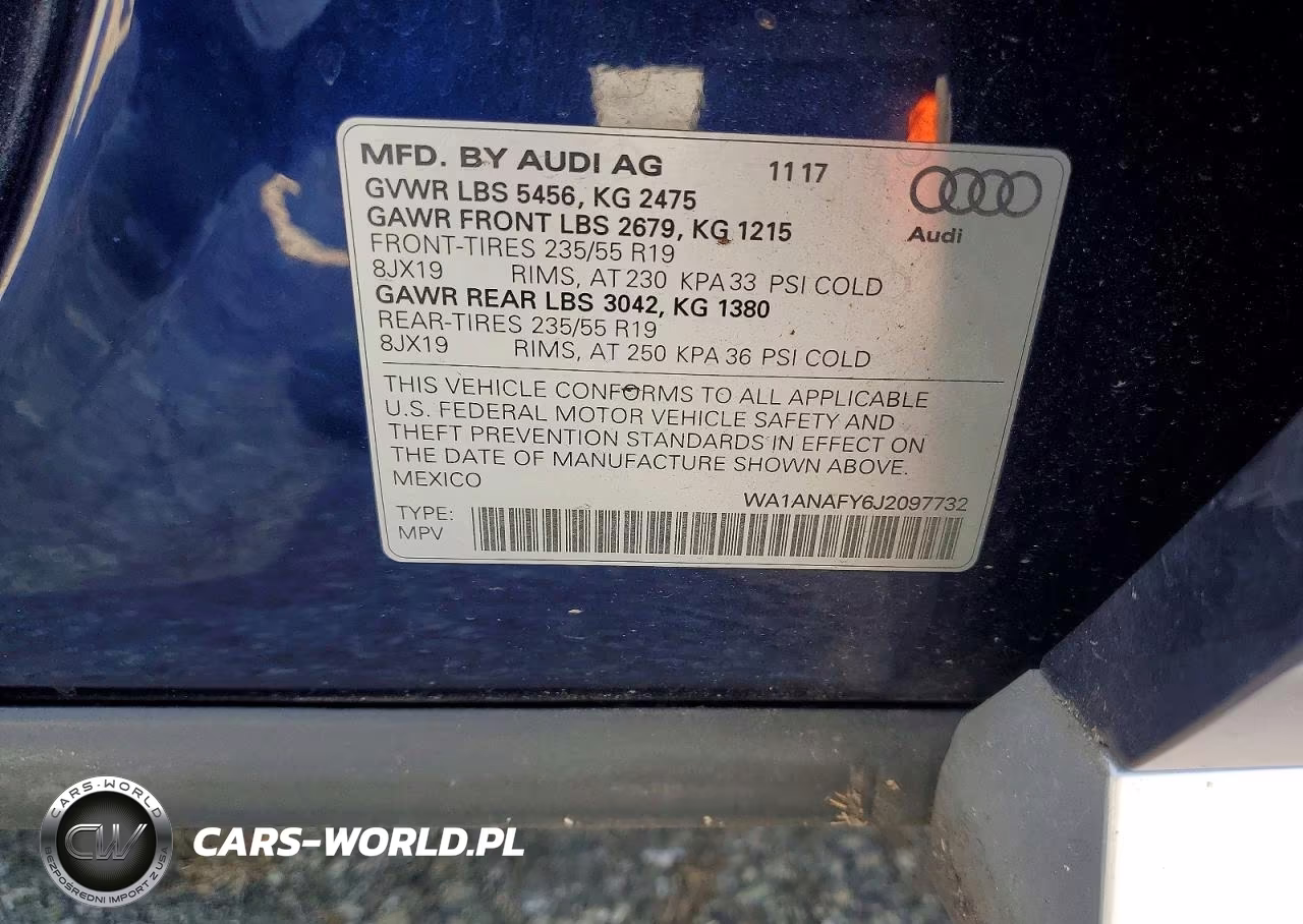 2018 Audi Q5 Premium VIN:WA1ANAFY6J2097732 - 14
