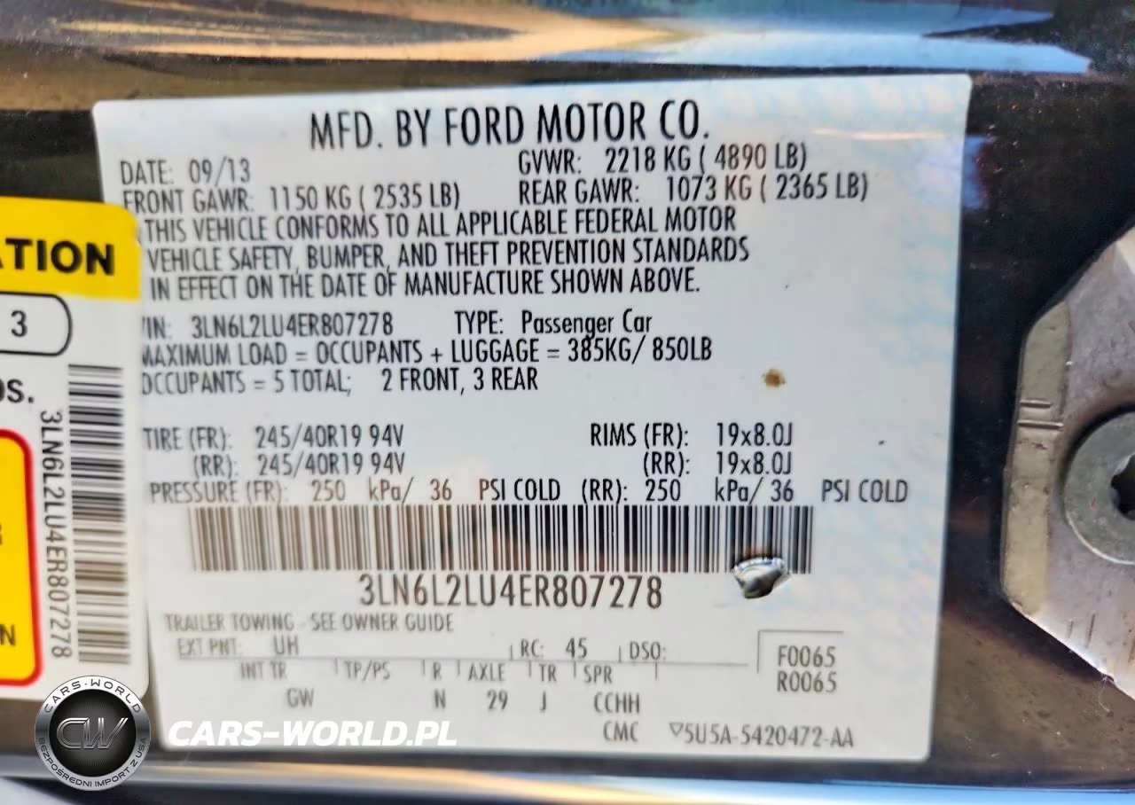 2014 Lincoln Mkz Hybrid VIN:3LN6L2LU4ER807278 - 12