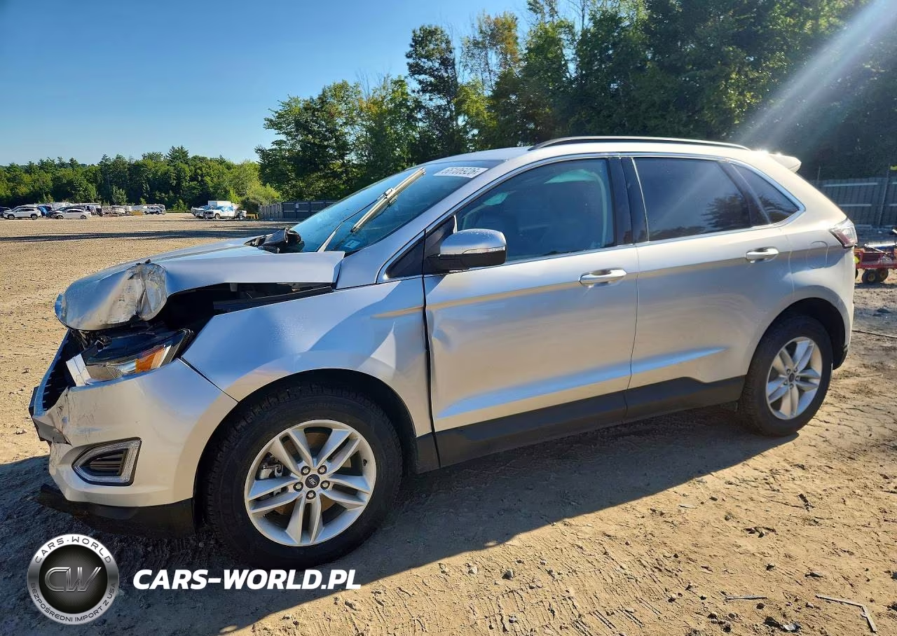 2015 Ford Edge Sel VIN:2FMTK4J87FBB63119 - 1