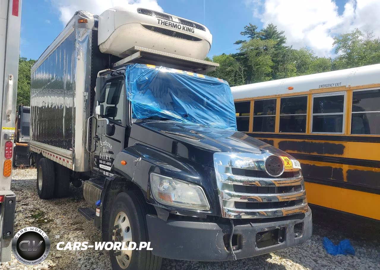 2019 Hino 258-268 Refrigerated Box Truck VIN:5PVNJ8JM6K4S51023 - 4