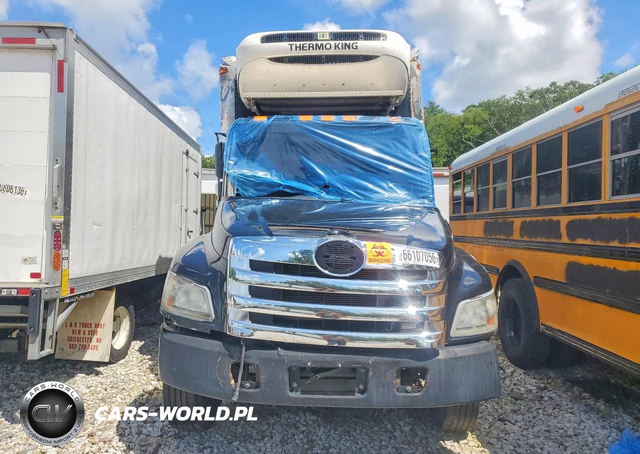 2019 Hino 258-268 Refrigerated Box Truck VIN:5PVNJ8JM6K4S51023 - 5