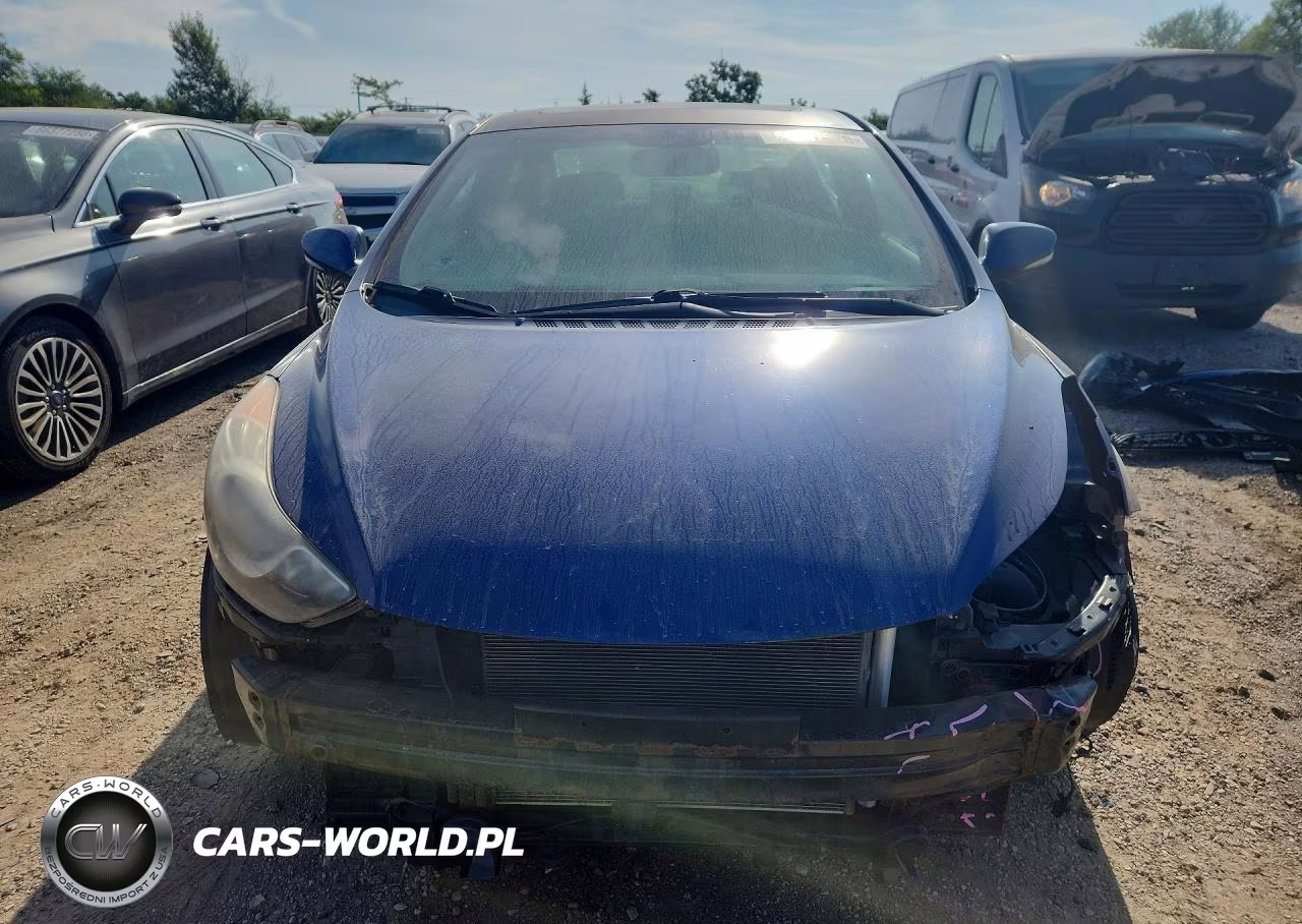 2013 Hyundai Elantra Limited VIN:KMHDH4AE2DU594810 - 5