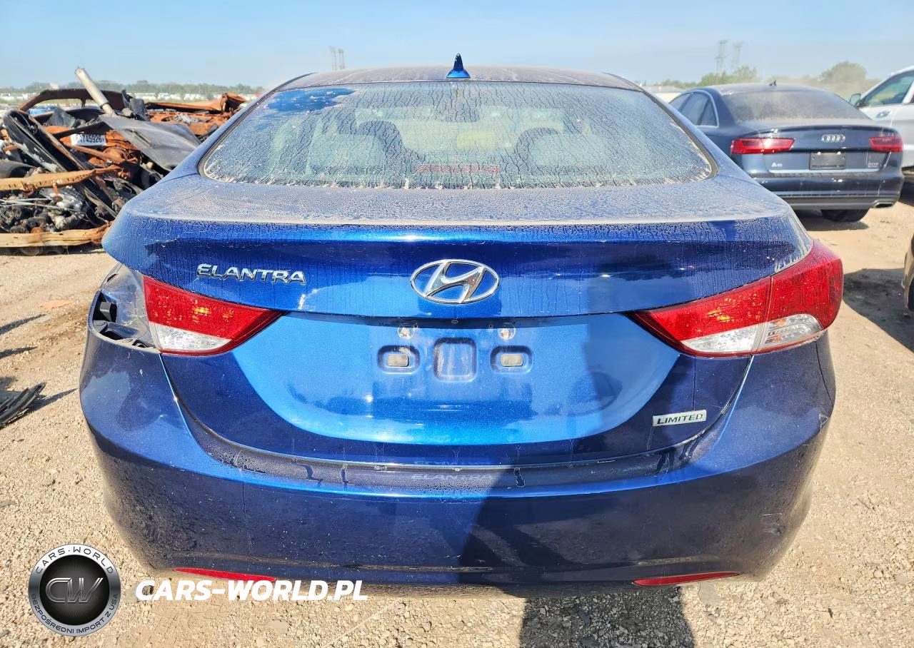 2013 Hyundai Elantra Limited VIN:KMHDH4AE2DU594810 - 6