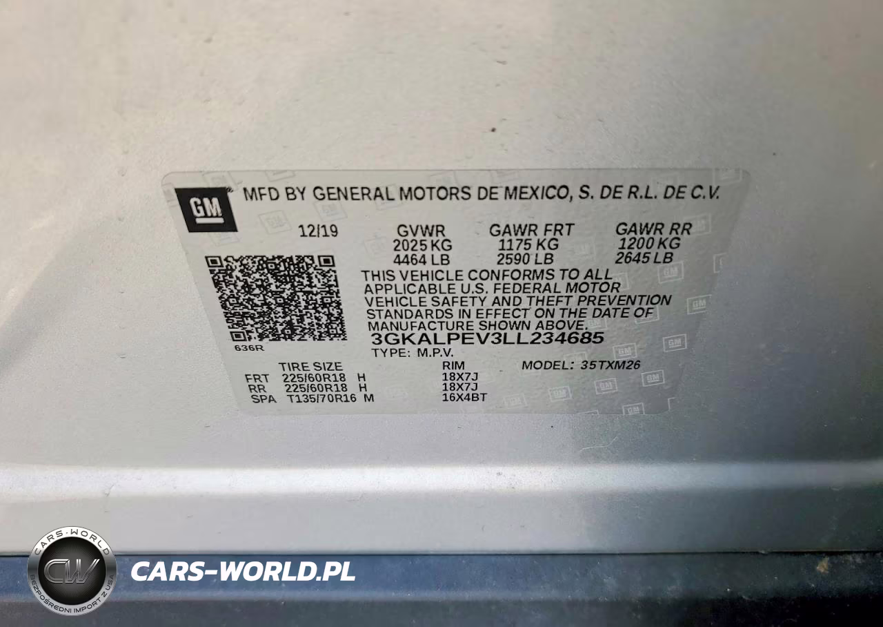 2020 GMC Terrain VIN:3GKALPEV3LL234685 - 13