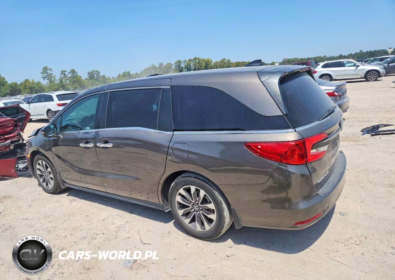 2021 Honda Odyssey Exl VIN:5FNRL6H73MB012654 - 2