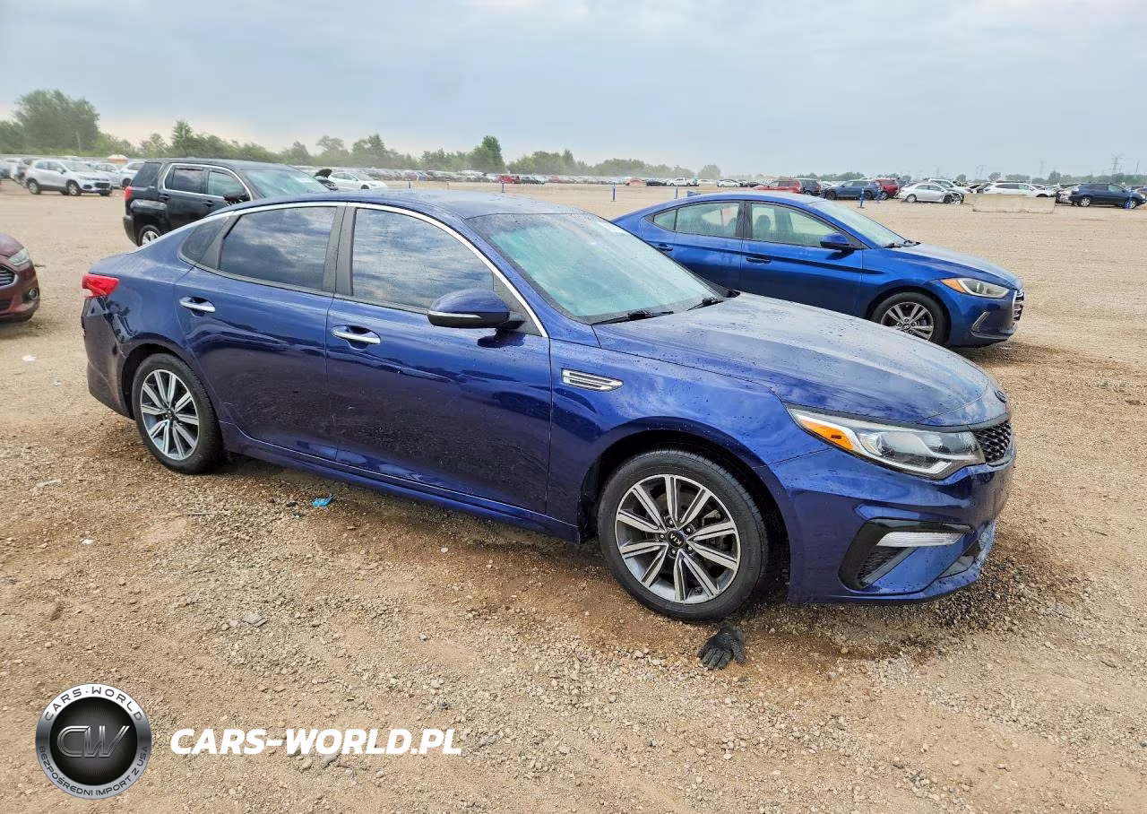 2019 Kia Optima Lx VIN:5XXGT4L30KG350457 - 4