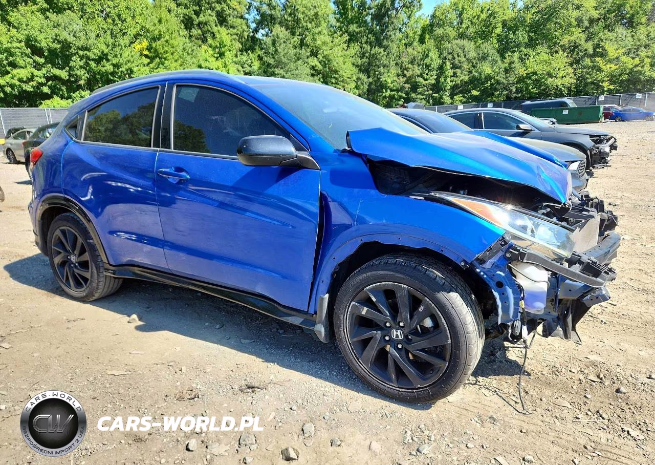 2021 Honda Hr-V Sport VIN:3CZRU6H11MM740472 - 4