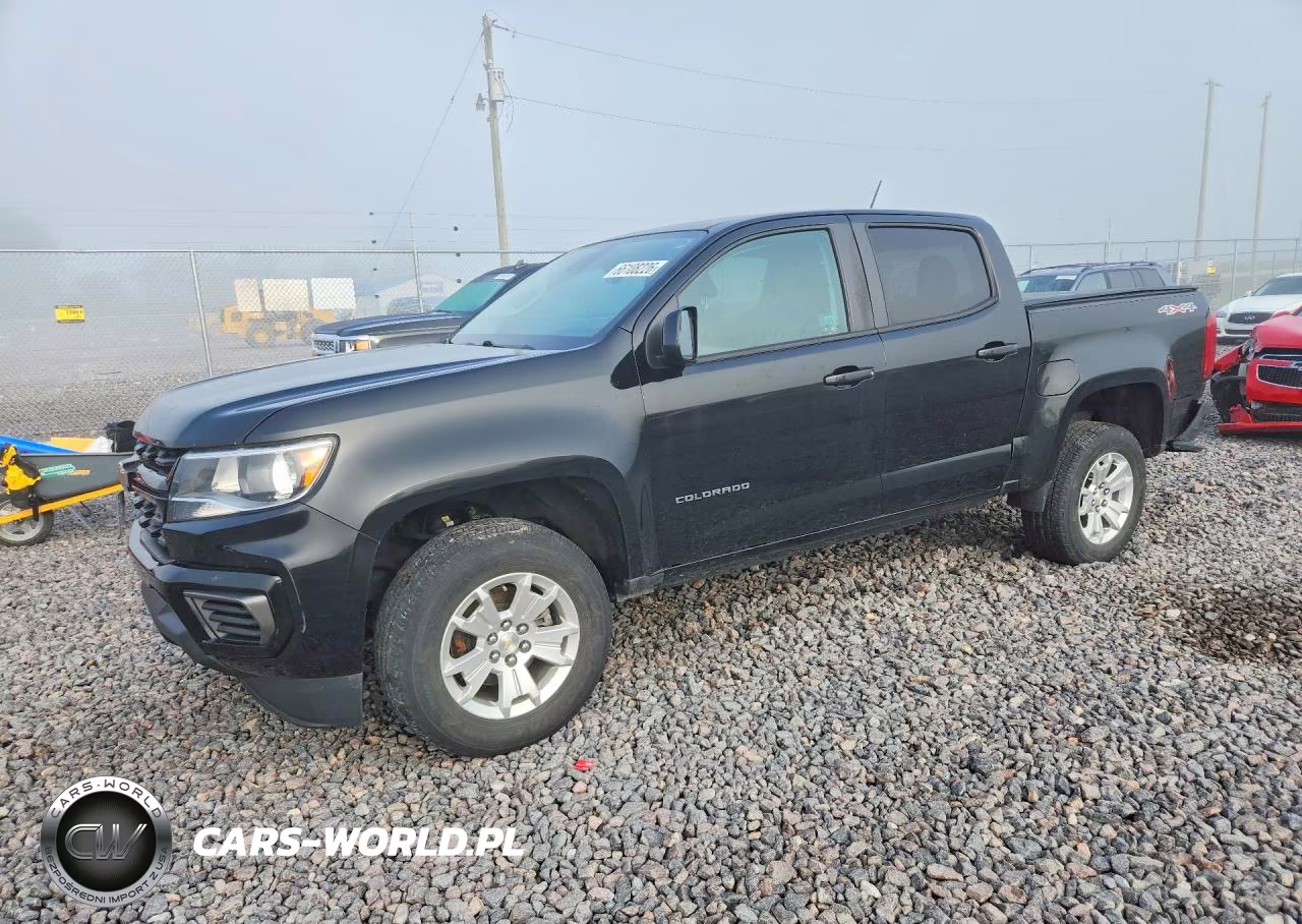 2021 Chevrolet Colorado Lt VIN:1GCGTCEN3M1132732 - 1