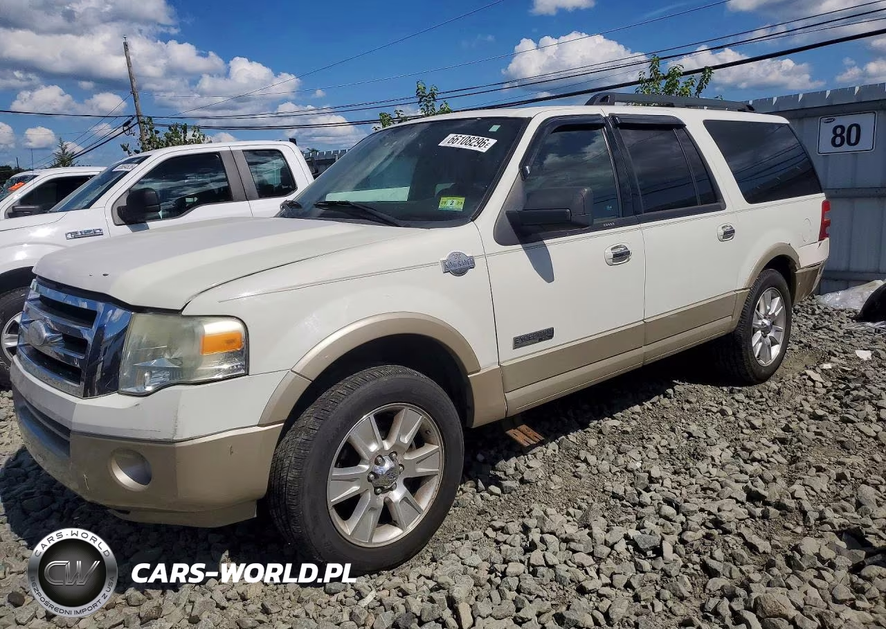 2008 Ford Expedition El Eddie Bauer VIN:1FMFK18598LA08503 - 1