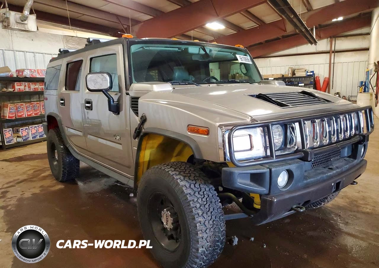 2003 Hummer H2 VIN:5GRGN23U33H135391 - 4