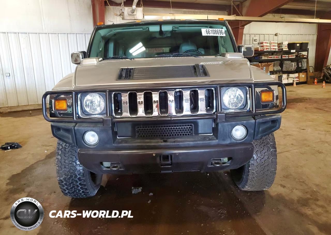 2003 Hummer H2 VIN:5GRGN23U33H135391 - 5