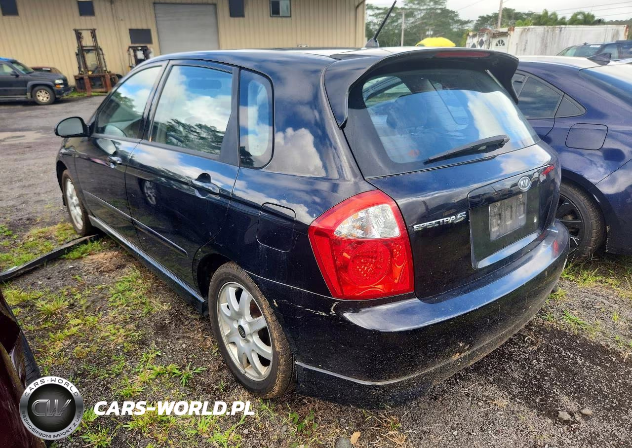 2005 Kia Spectra Spectra5 VIN:KNAFE161955119612 - 2