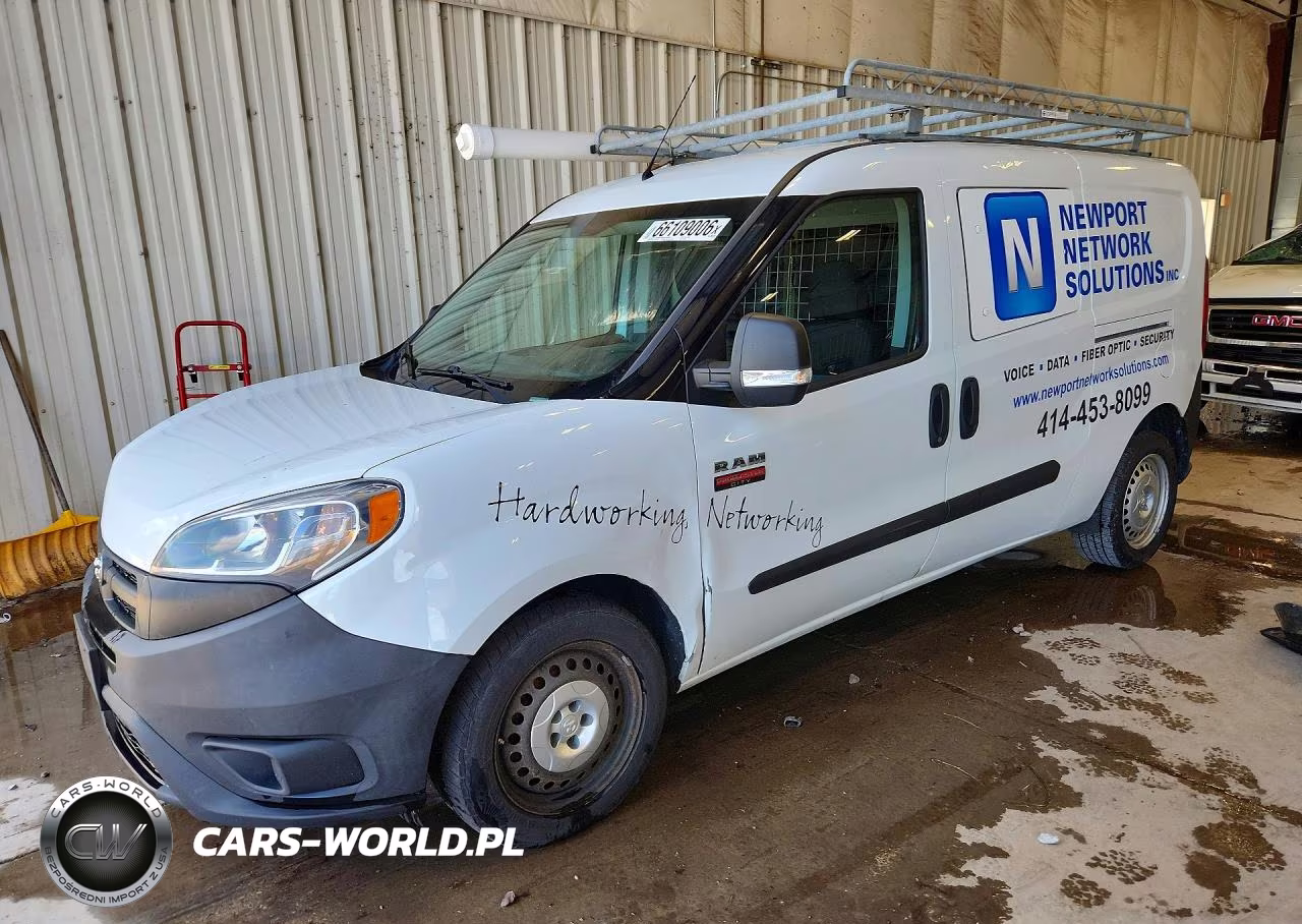 2017 Ram Promaster City St Delivery Van VIN:ZFBERFAB9H6G94278 - 1
