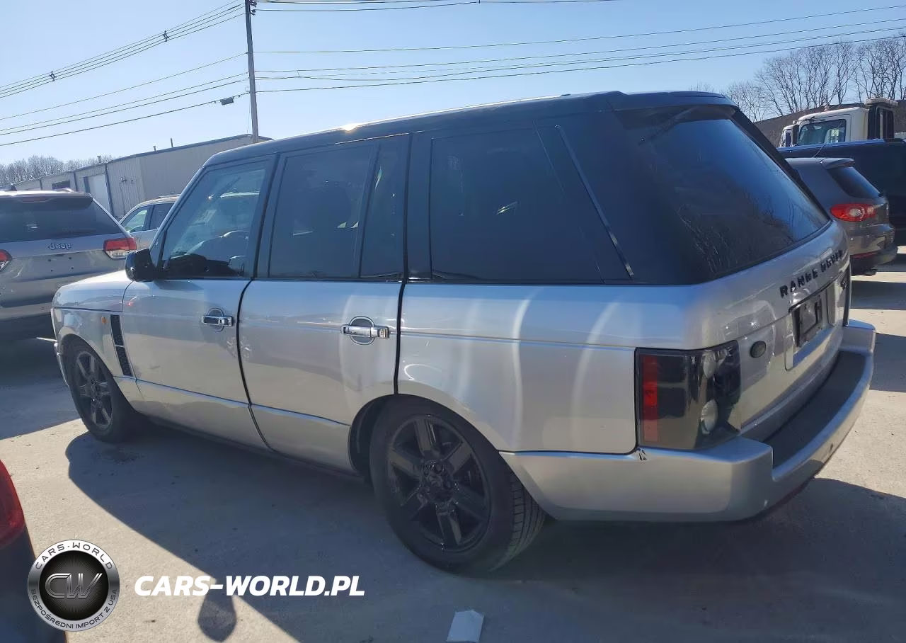 2004 Land Rover Range Rover Hse VIN:SALME11494A156444 - 2