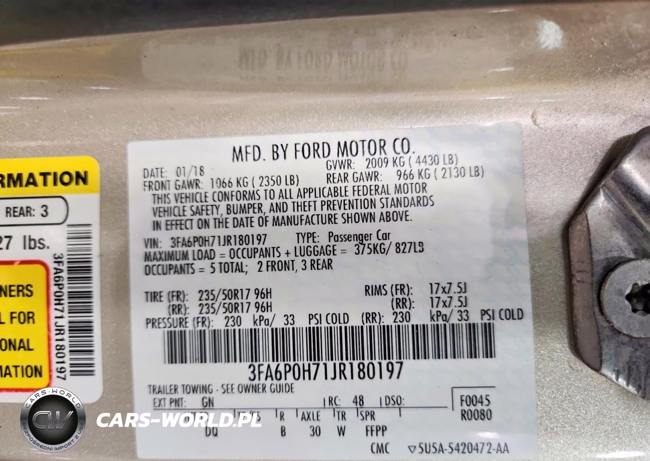 2018 Ford Fusion Se VIN:3FA6P0H71JR180197 - 12