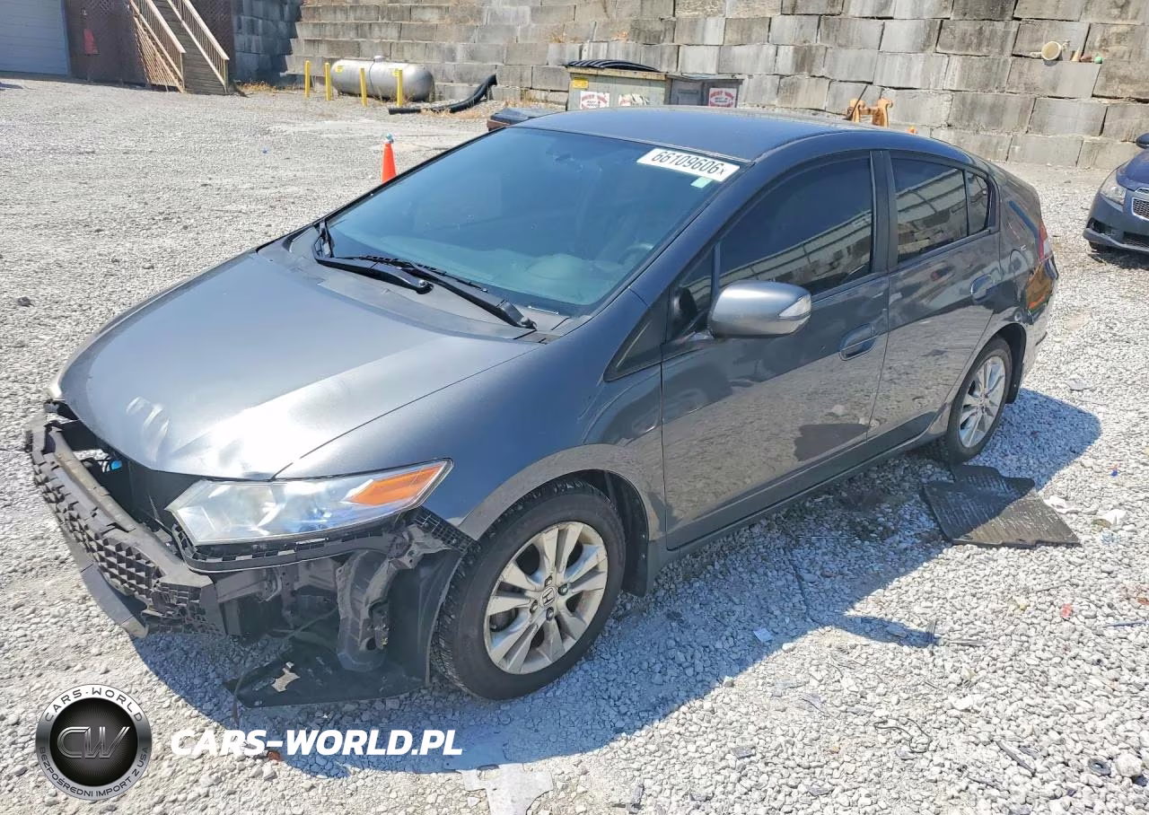 2013 Honda Insight Ex VIN:JHMZE2H72DS003691 - 1
