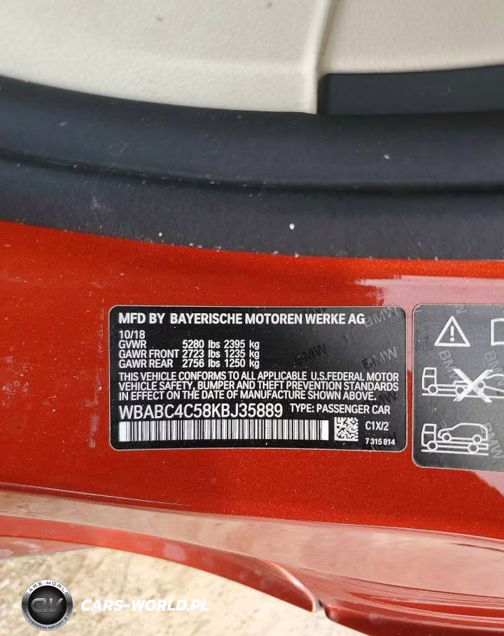 2019 BMW M850Xi VIN:WBABC4C58KBJ35889 - 12