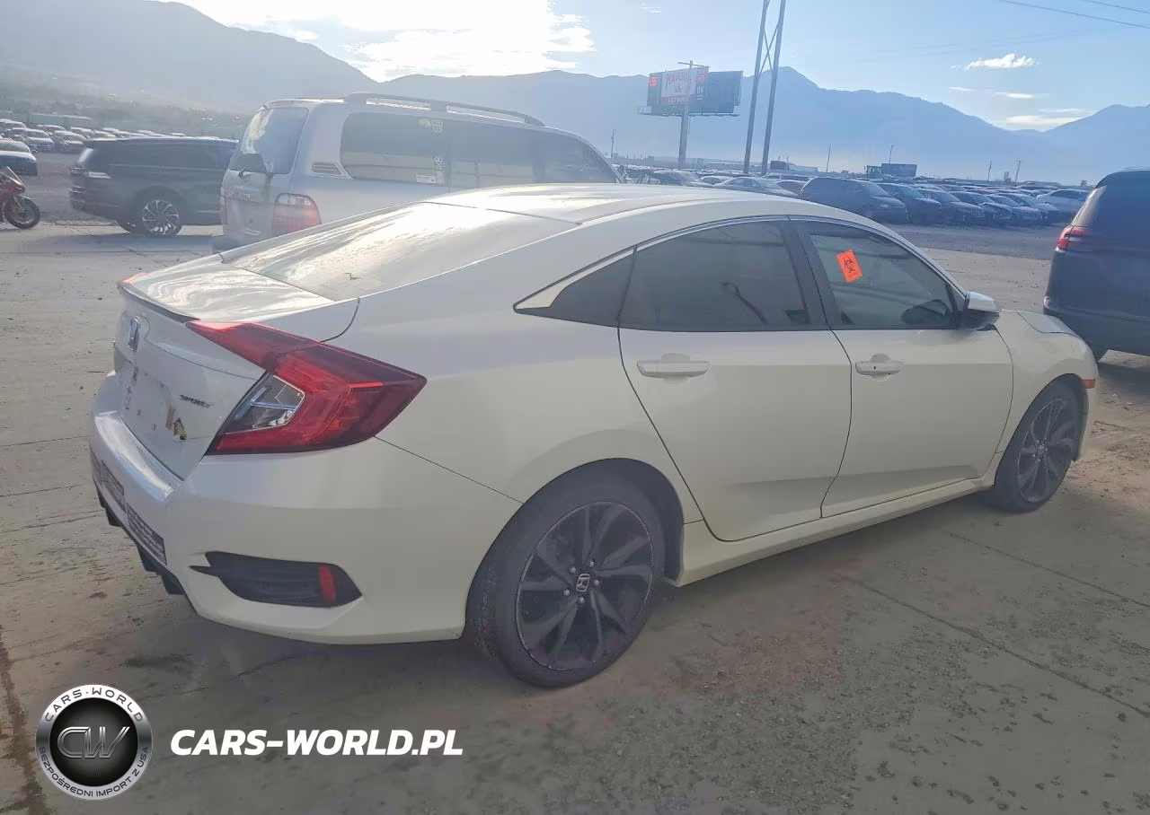 2019 Honda Civic Sport VIN:19XFC2F87KE005071 - 3