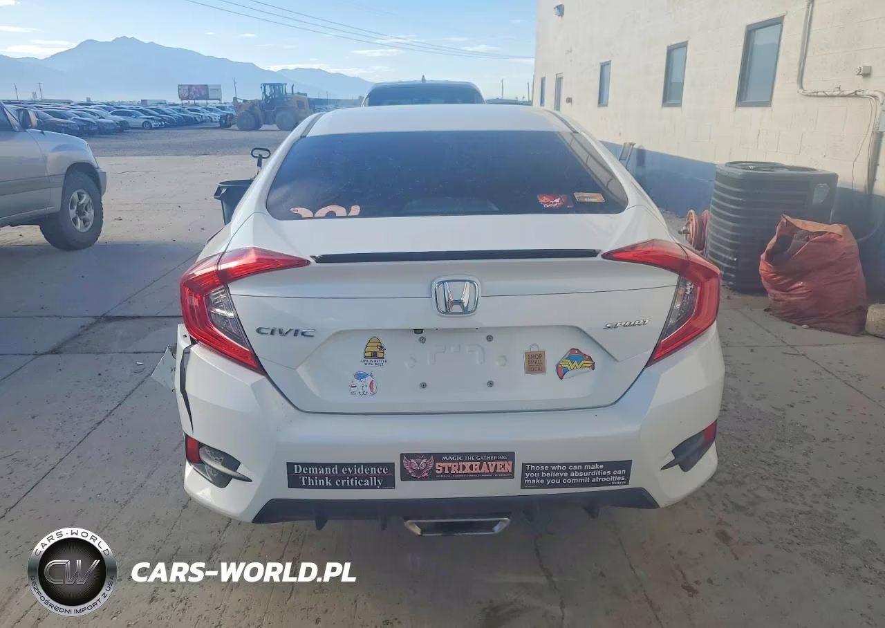 2019 Honda Civic Sport VIN:19XFC2F87KE005071 - 6