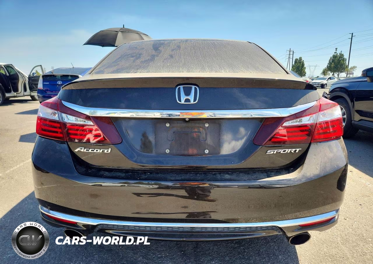 2017 Honda Accord Sport VIN:1HGCR2F5XHA249902 - 6
