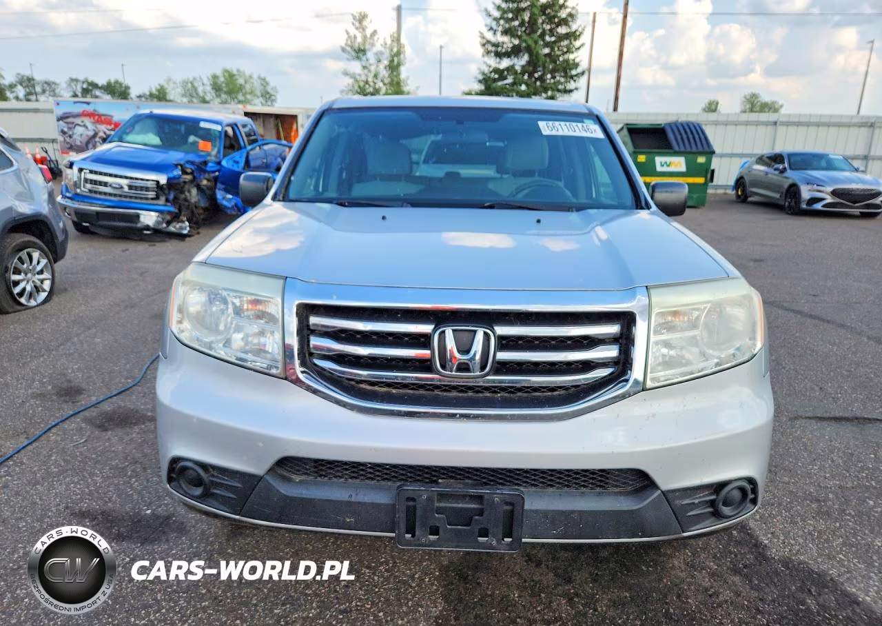 2014 Honda Pilot Lx VIN:5FNYF4H22EB013985 - 5