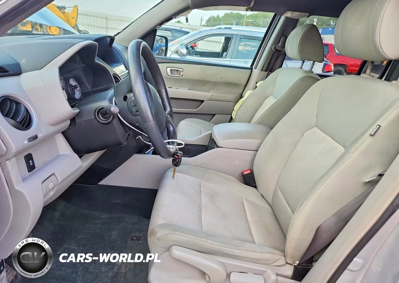 2014 Honda Pilot Lx VIN:5FNYF4H22EB013985 - 7