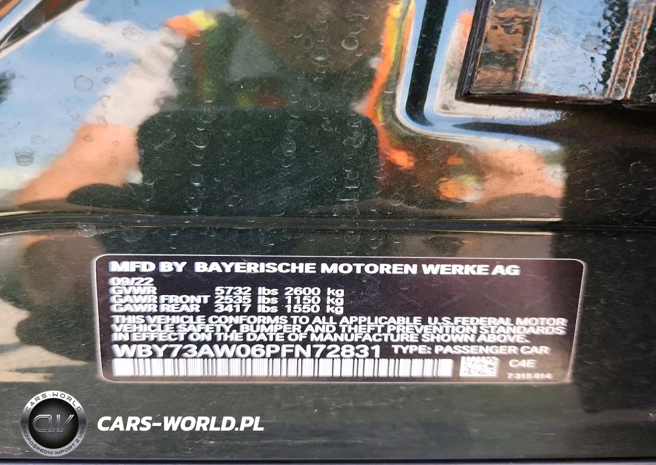 2023 BMW I4 Edrive 40 VIN:WBY73AW06PFN72831 - 12