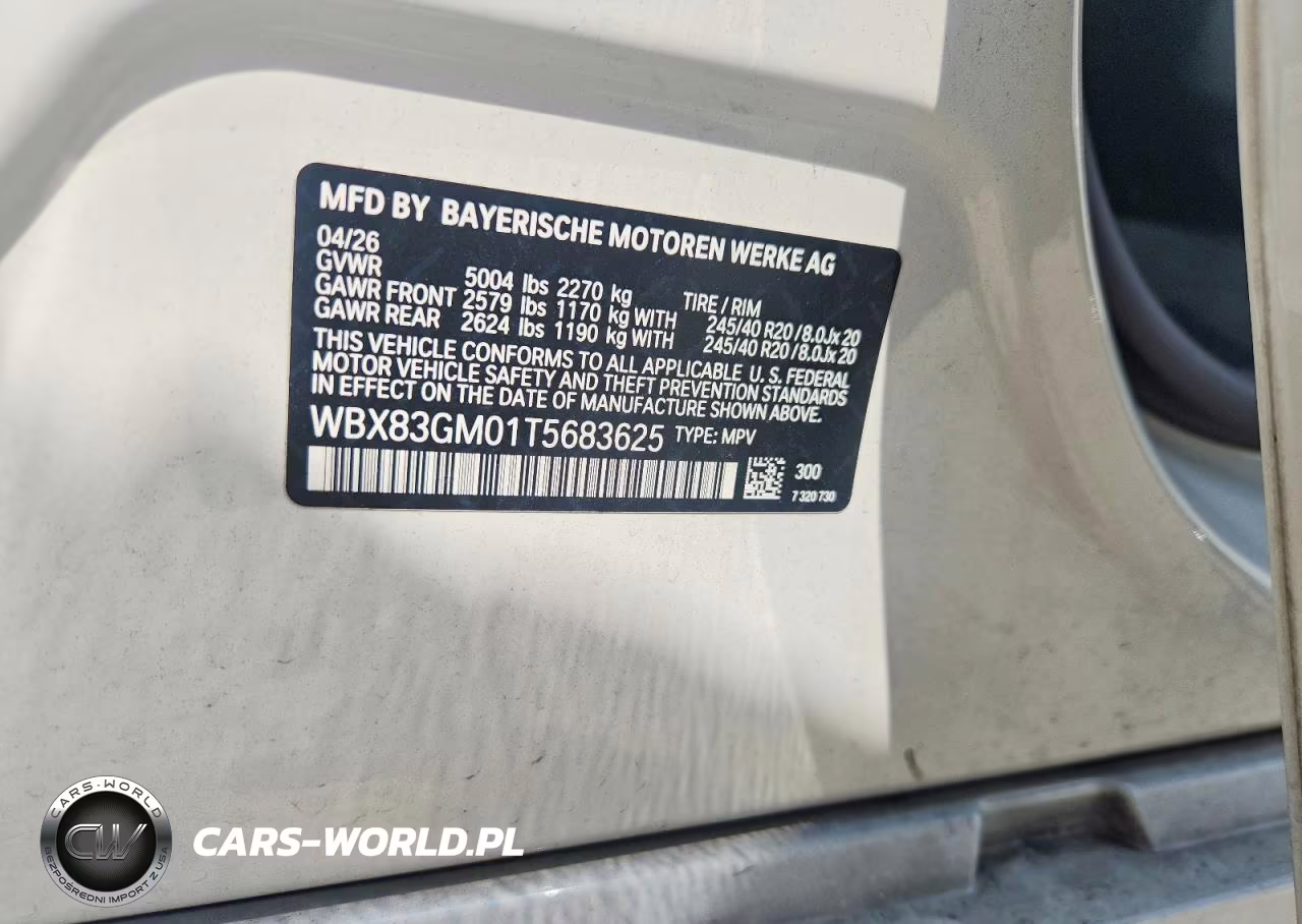 2026 BMW X2 M35I VIN:WBX83GM01T5683625 - 13
