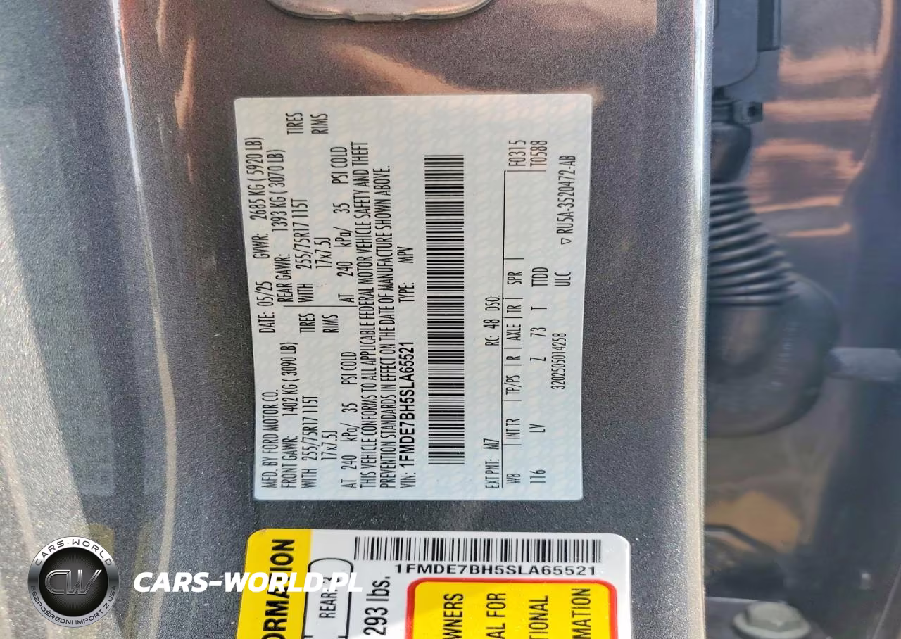 2025 Ford Bronco Big Bend VIN:1FMDE7BH5SLA65521 - 14