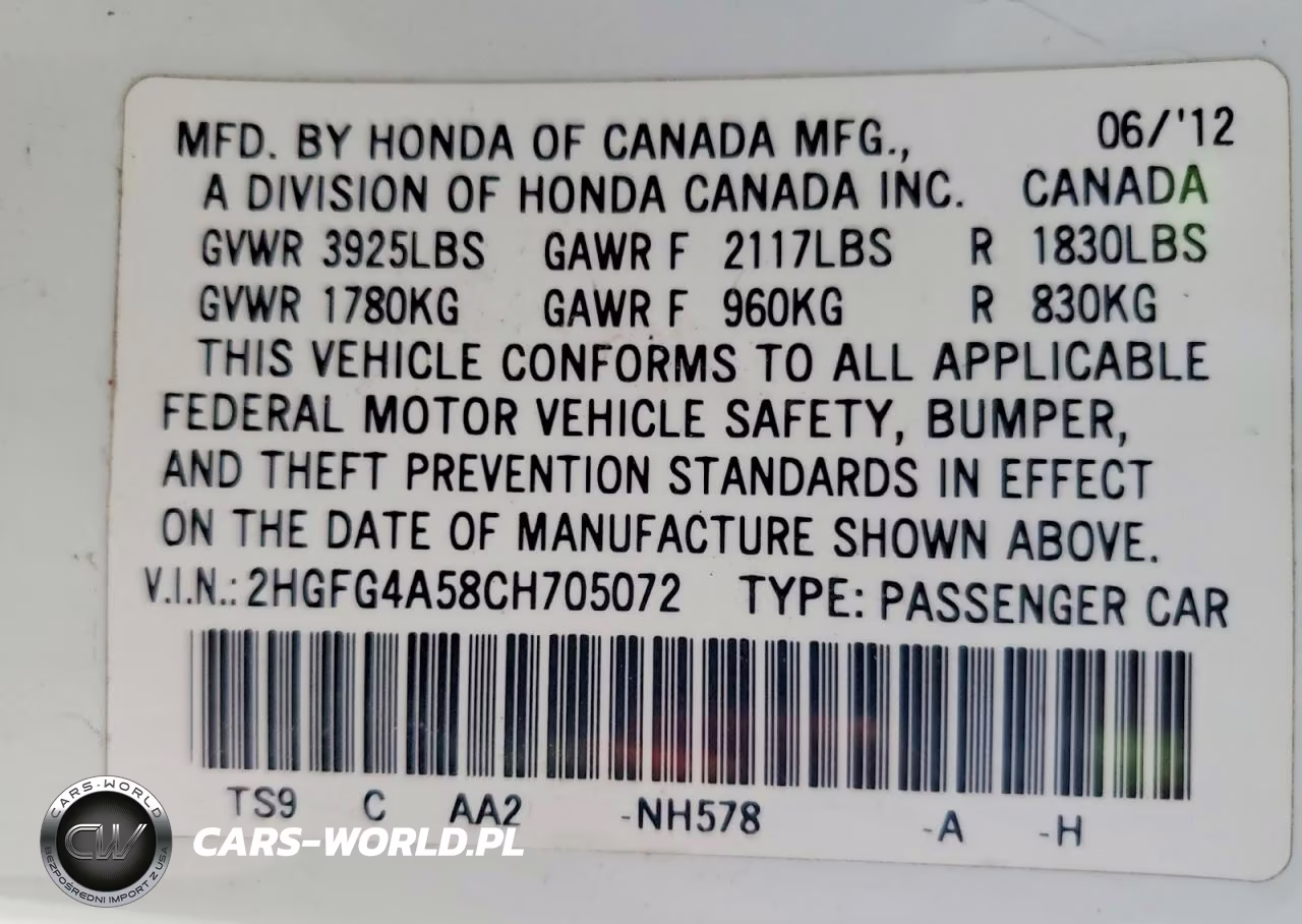 2012 Honda Civic Si VIN:2HGFG4A58CH705072 - 13
