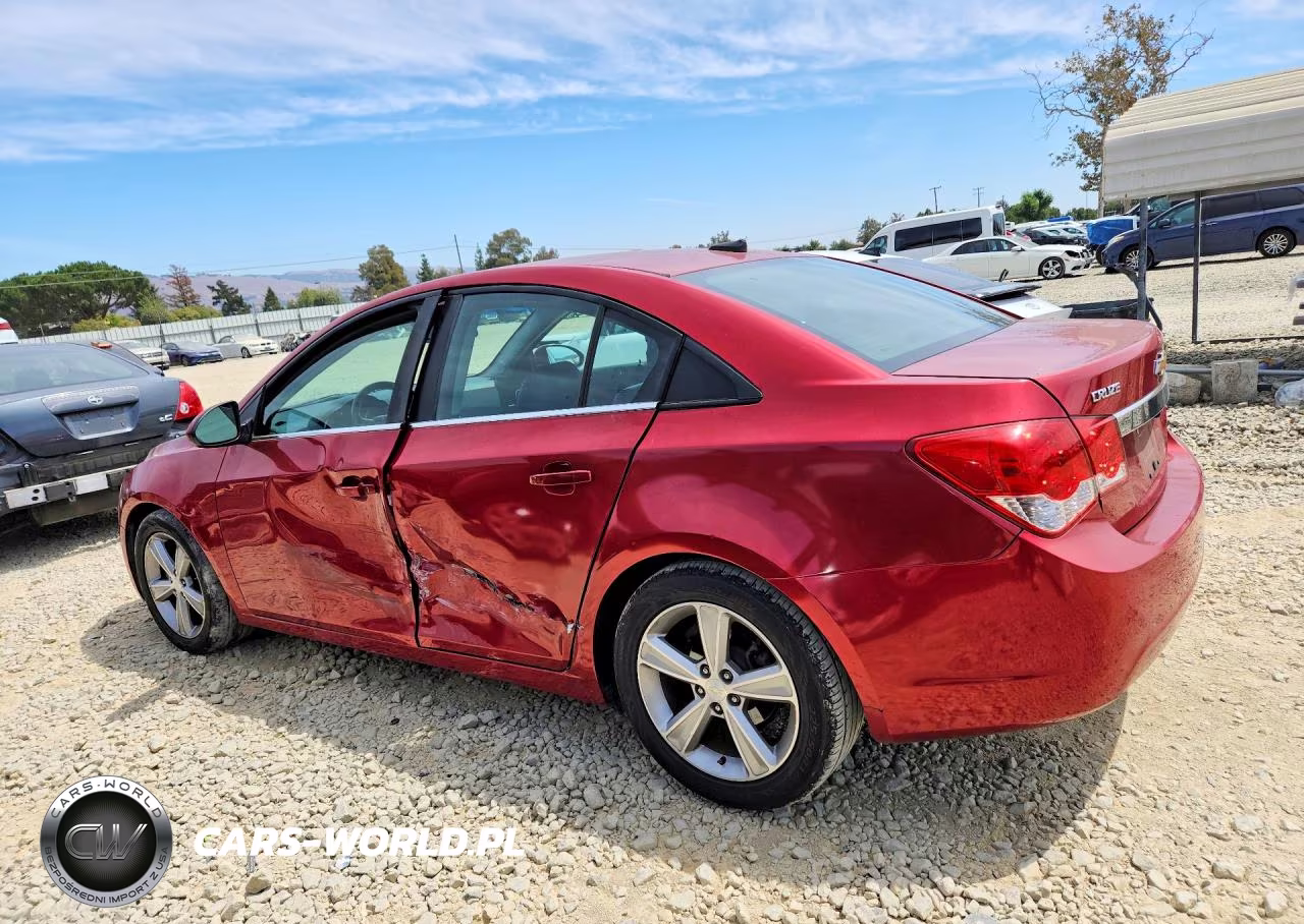 2013 Chevrolet Cruze Lt VIN:1G1PE5SB5D7130583 - 2