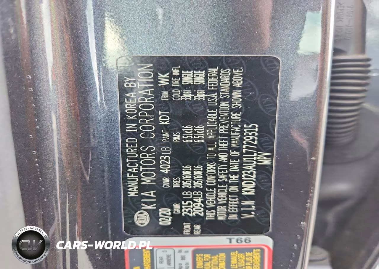 2020 Kia Soul Lx VIN:KNDJ23AU1L7729315 - 14