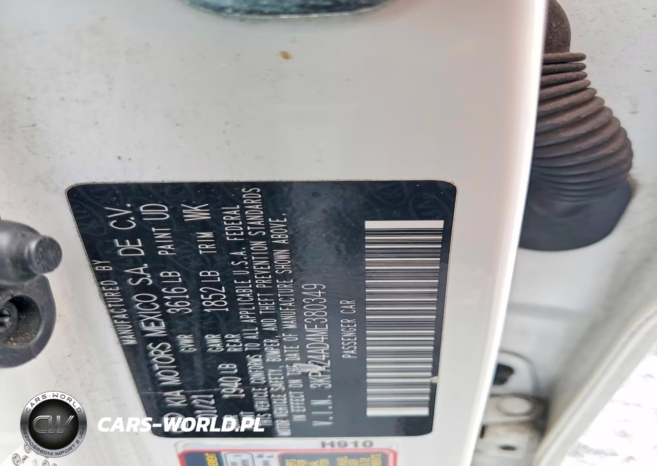 2021 Kia Rio S VIN:3KPA24AD4ME380349 - 12